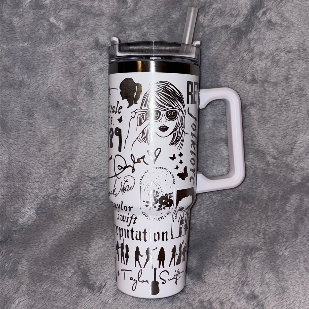 Taylor Swift aluminum Tumbler cup stored condition, not used